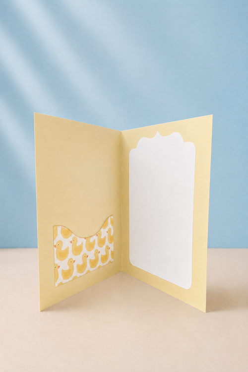 Personalized Baby Shower Keepsake Gift Card Holder