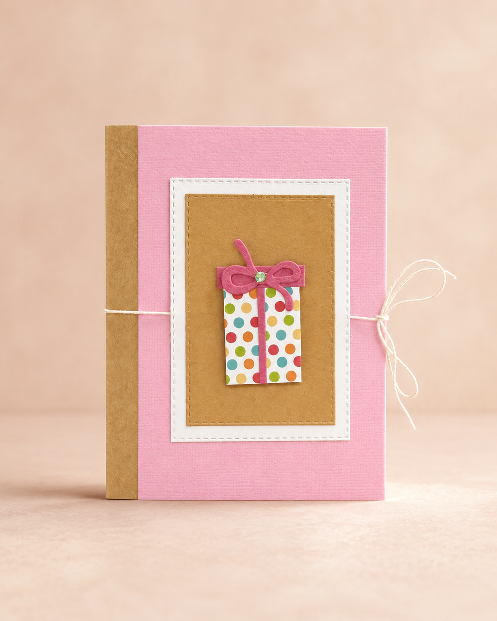 Personalized Birthday Present Gift Card Holder Book