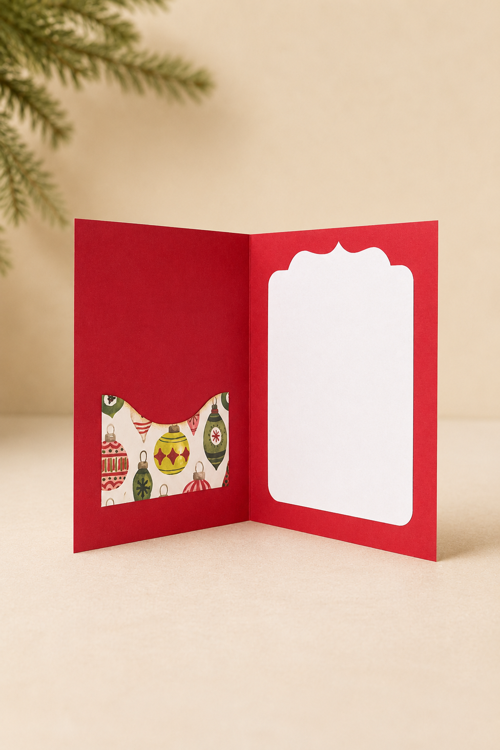 Personalized Snowman Christmas Gift Card Holder Book — Handmade Holiday Keepsake