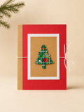 Personalized Christmas Tree Gift Card Holder Book — Handmade Holiday Keepsake