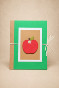 Personalized Apple Gift Card Holder Book