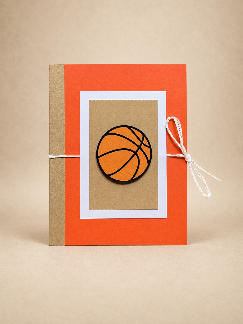 Personalized Basketball Gift Card Holder Book