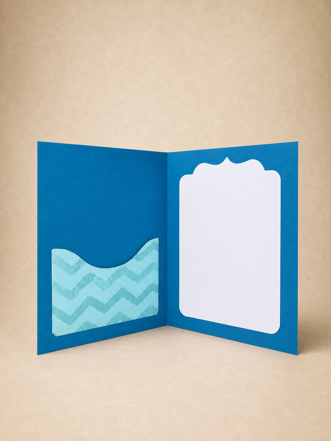 Personalized Carrousel Gift Card Holder Book