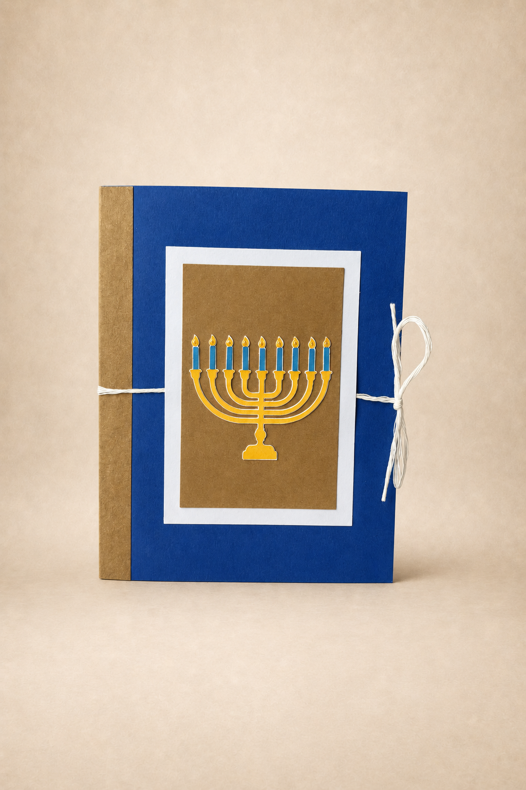 Personalized Hanukkah Gift Card Holder Book