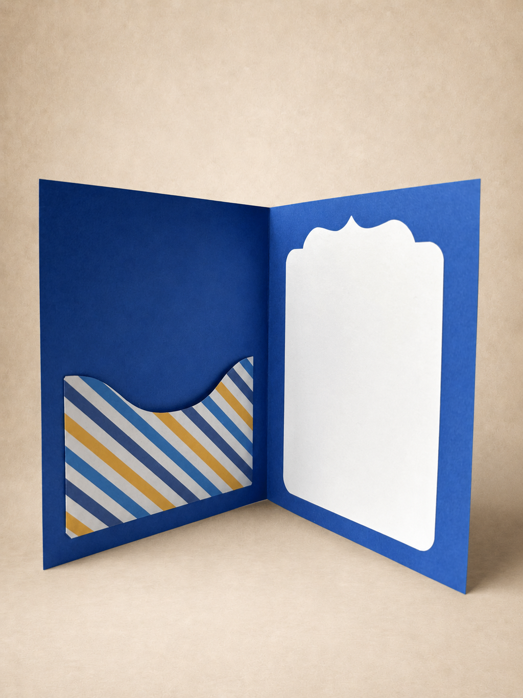 Personalized Hanukkah Gift Card Holder Book