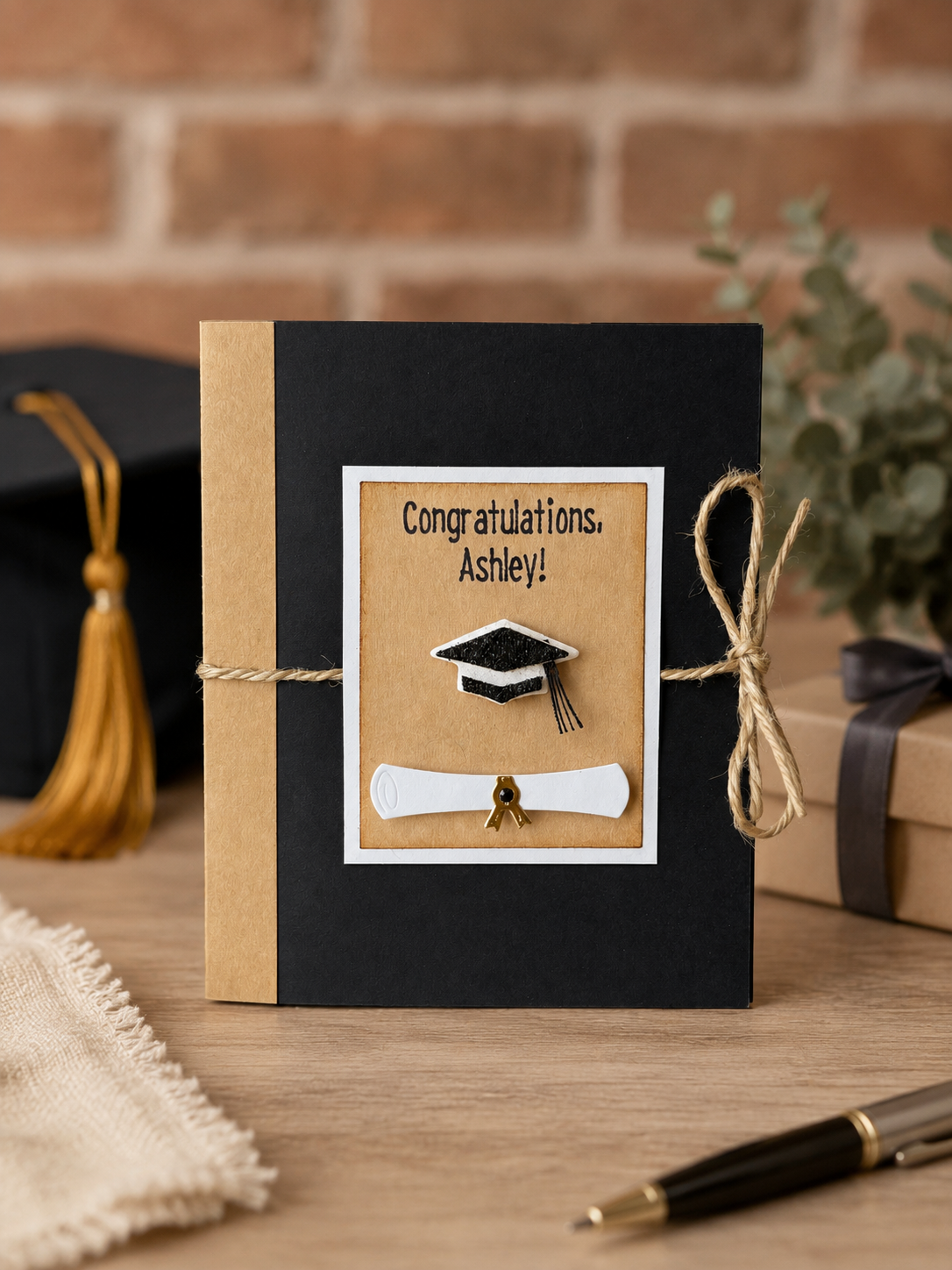 Custom Gift Card Holder Book Personalized Keepsake Card