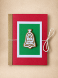 Personalized Christmas Cookie Gift Card Holder Book