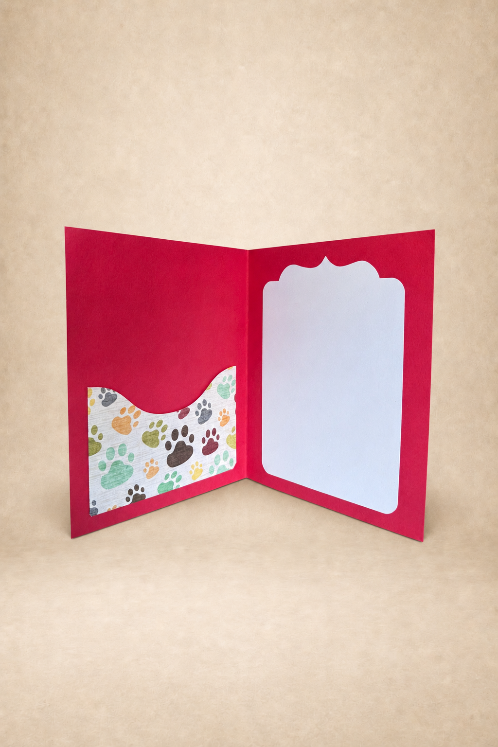 Personalized Dachshund Gift Card Holder Book