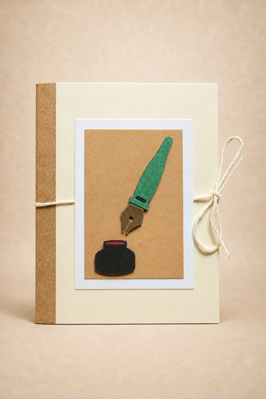 Personalized Dip Pen Card Holder Book