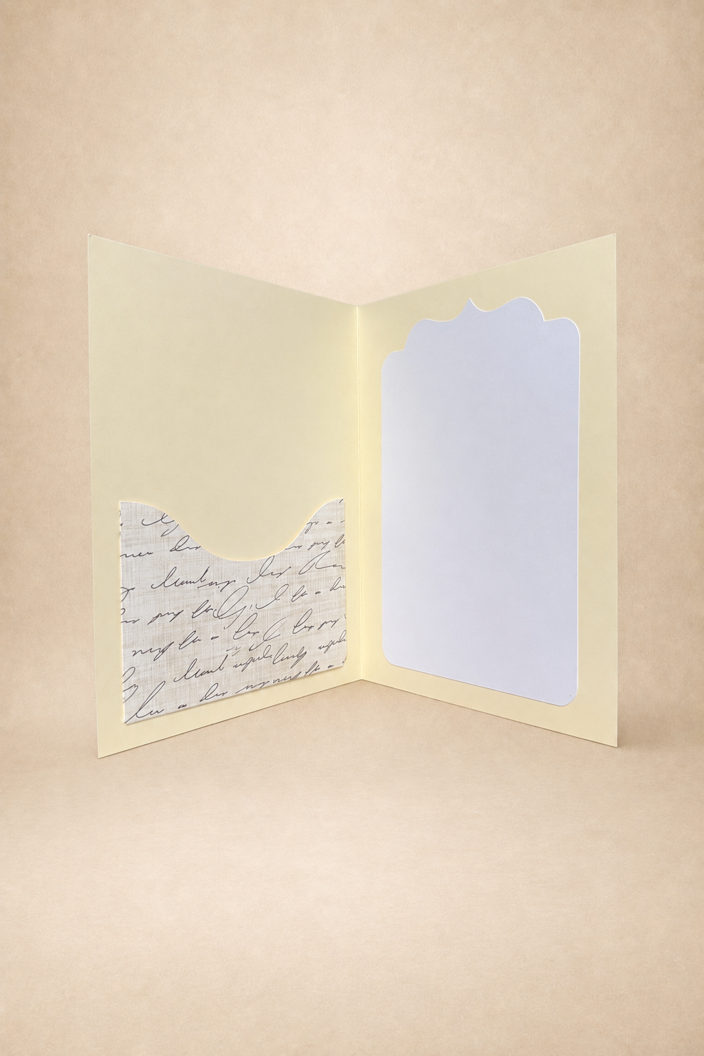 Personalized Dip Pen Card Holder Book