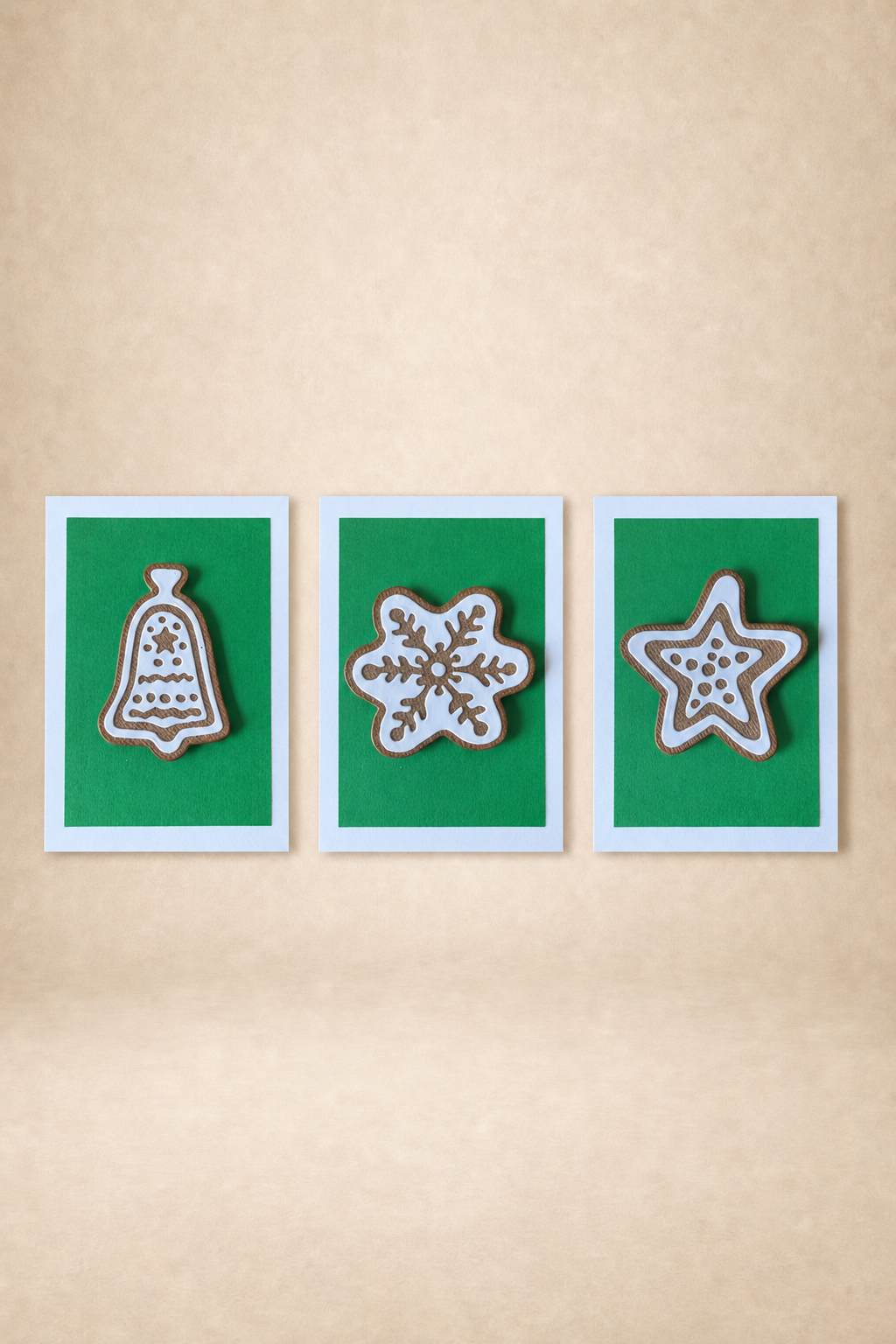 Personalized Christmas Cookie Gift Card Holder Book