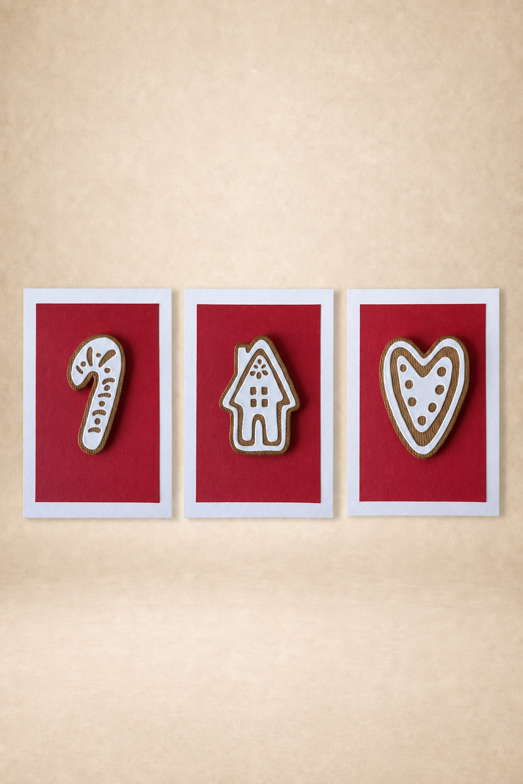 Personalized Christmas Cookie Gift Card Holder Book