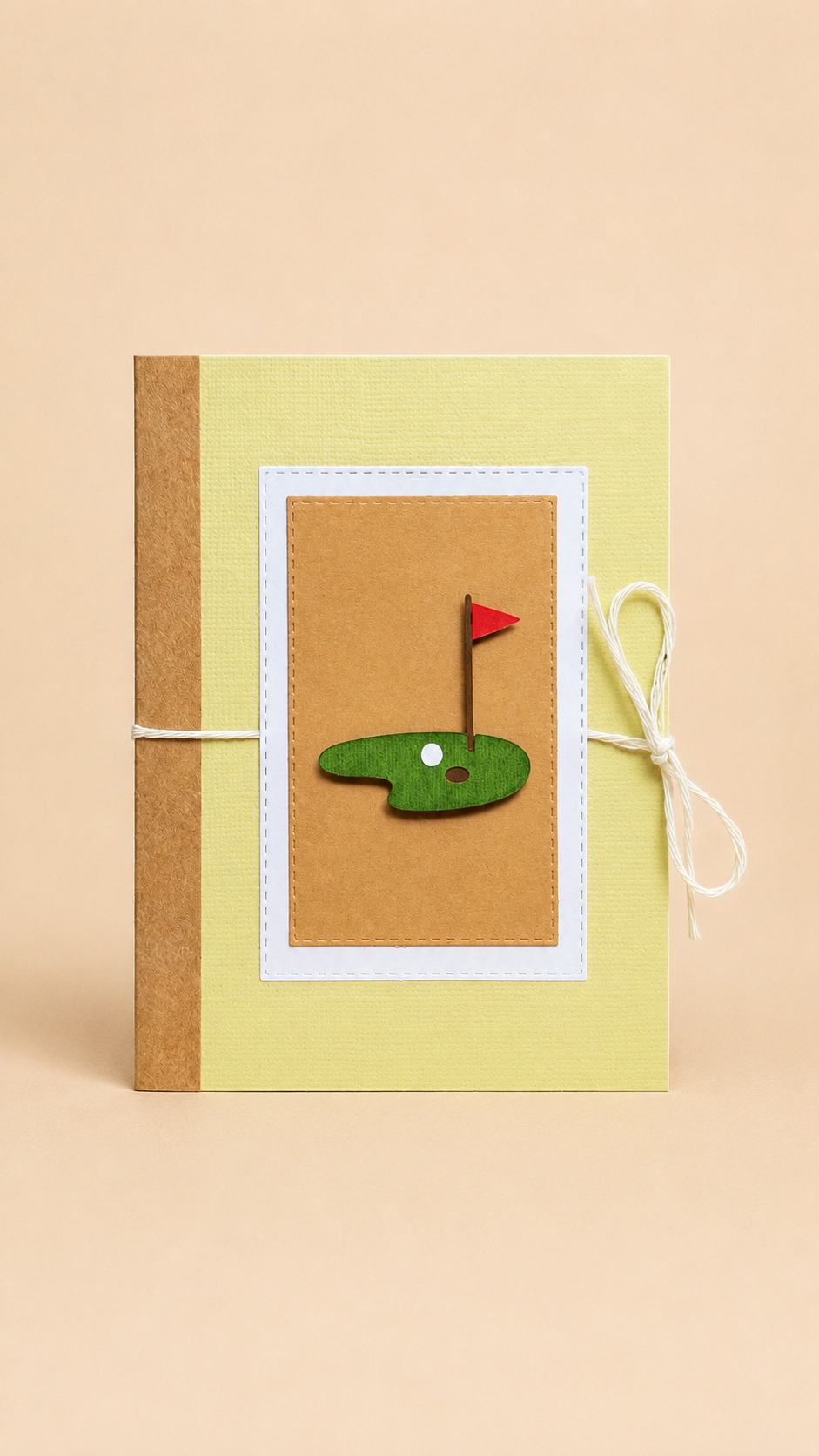 Personalized Golf Gift Card Holder Book