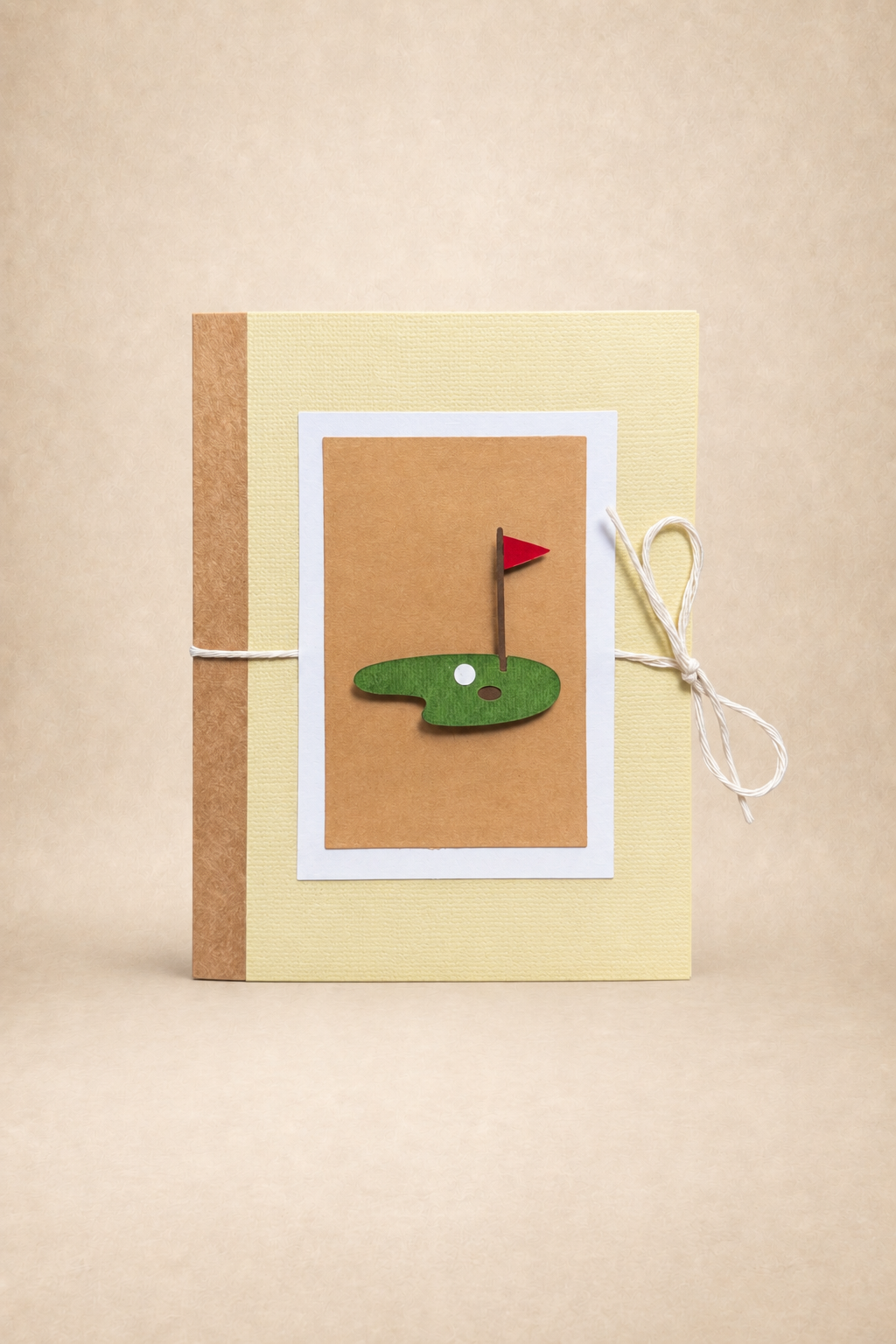 Personalized Golf Gift Card Holder Book