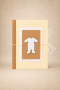 Personalized Baby Onesie Gift Card Holder Book