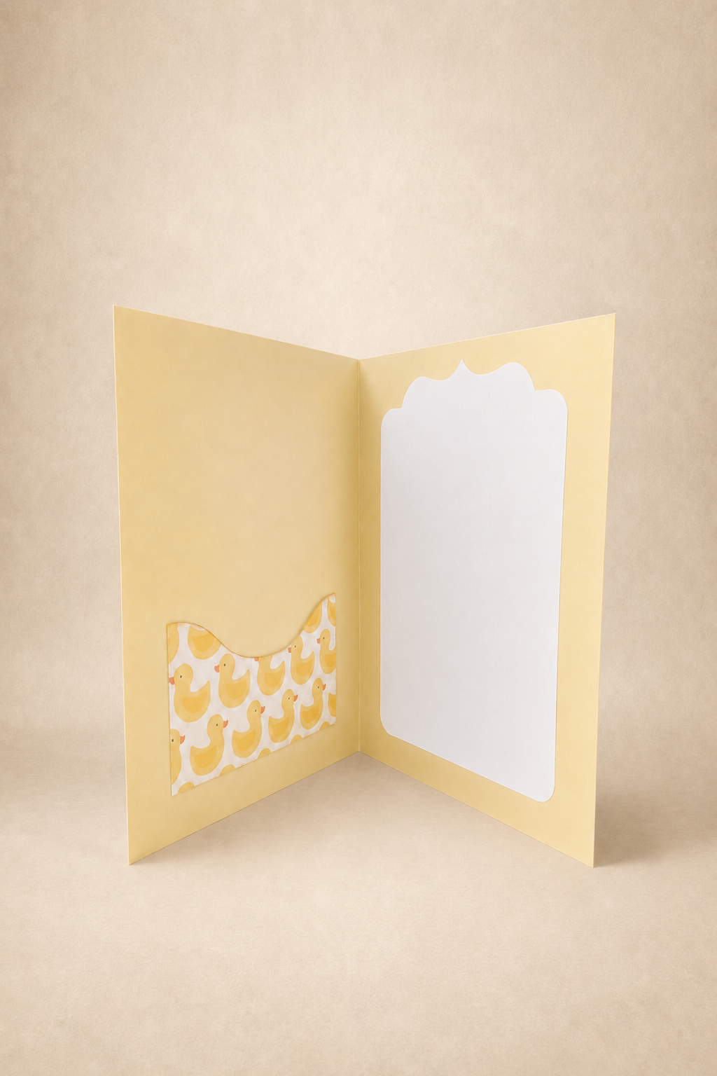 Personalized Baby Shower Gift Card Holder Book