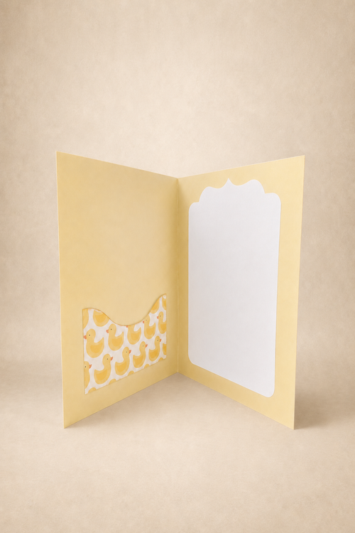 Personalized Baby Shower Gift Card Holder Book