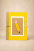 Personalized Pencil Gift Card Holder Book