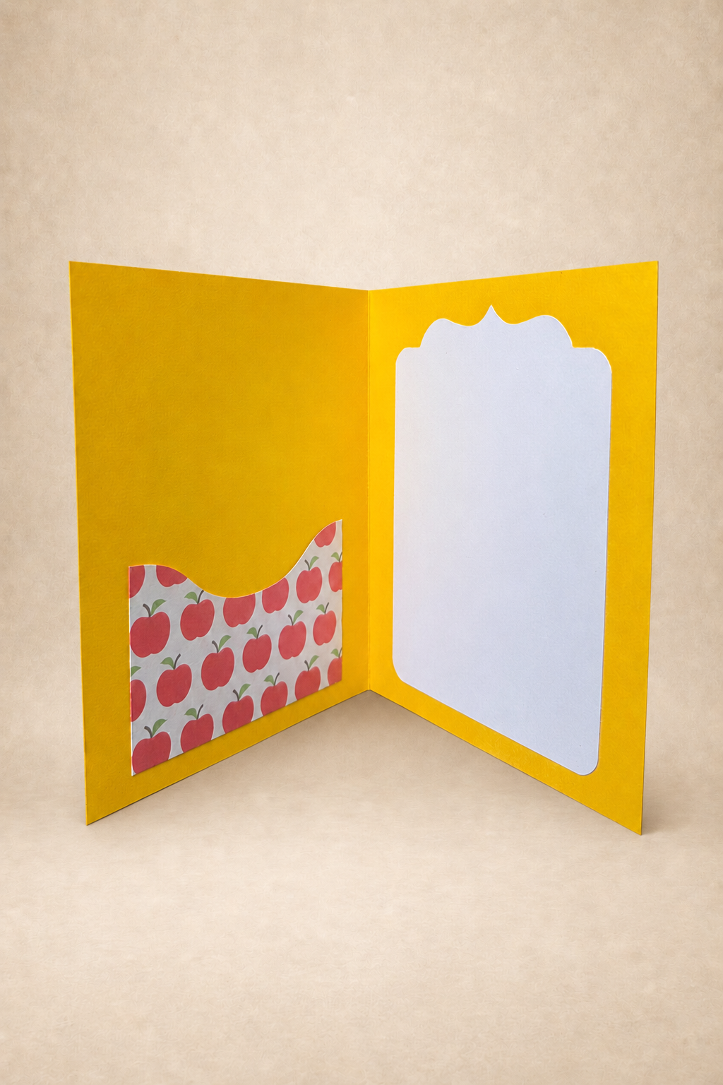 Personalized Pencil Gift Card Holder Book