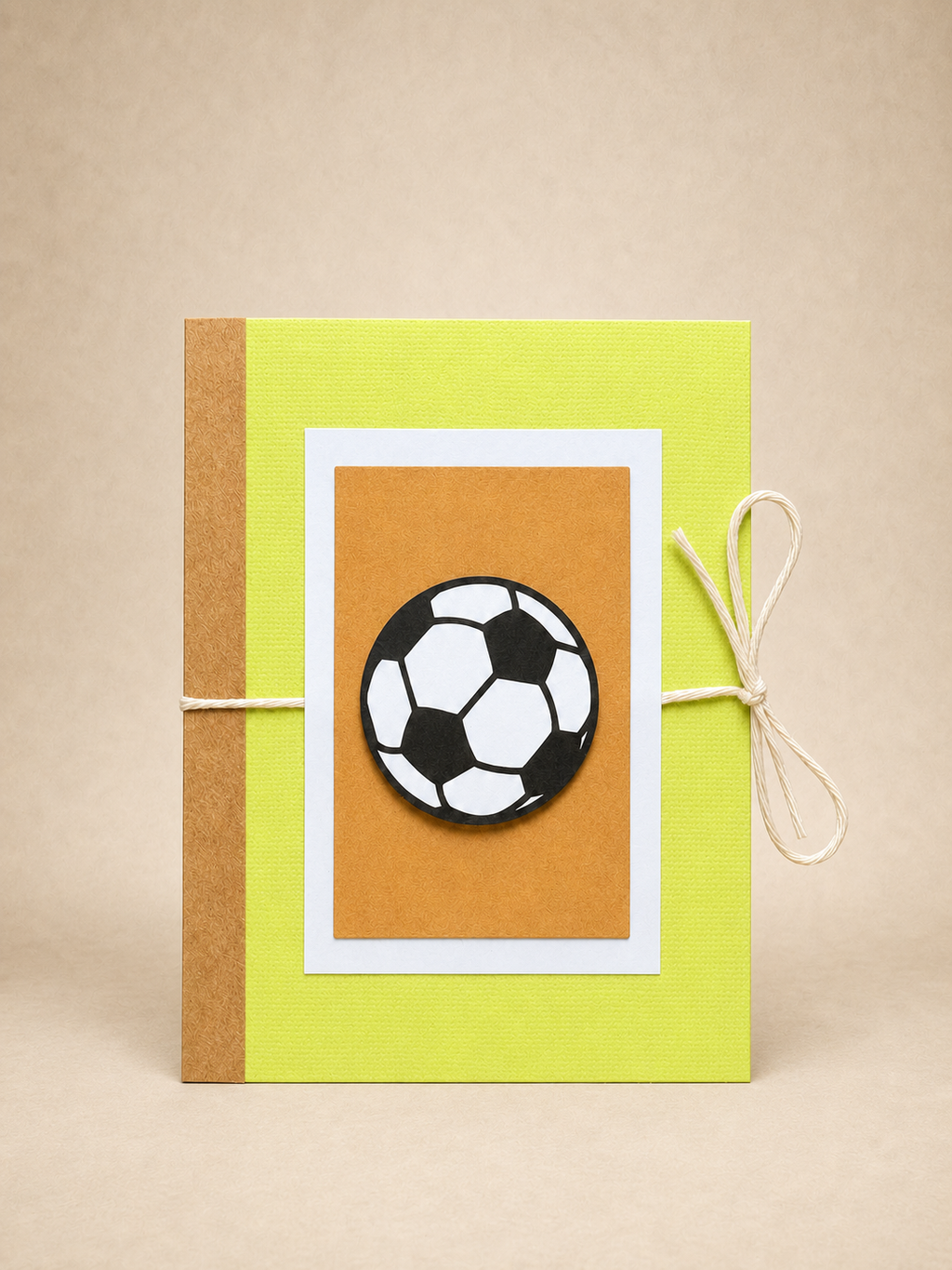 Personalized Soccer Gift Card Holder Book