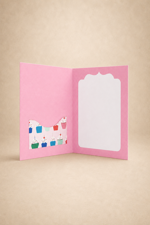 Personalized Birthday Present Gift Card Holder Book