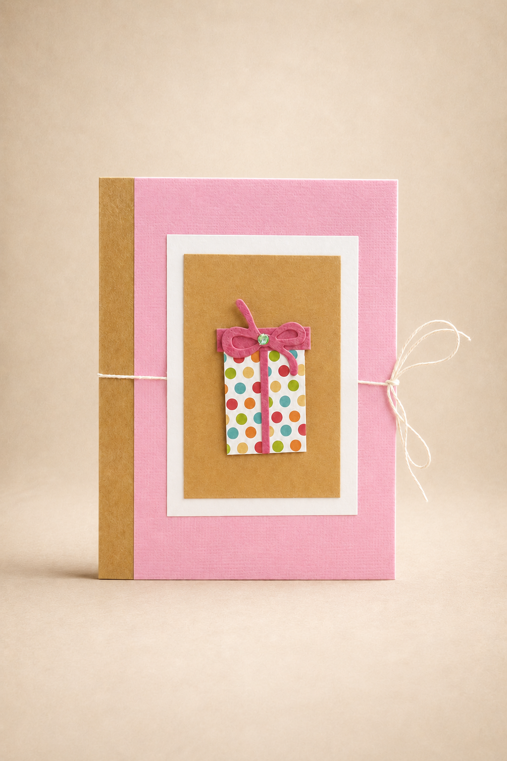 Personalized Birthday Present Gift Card Holder Book