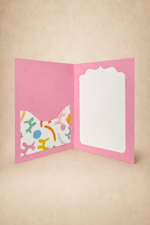 Personalized Birthday Present Gift Card Holder Book