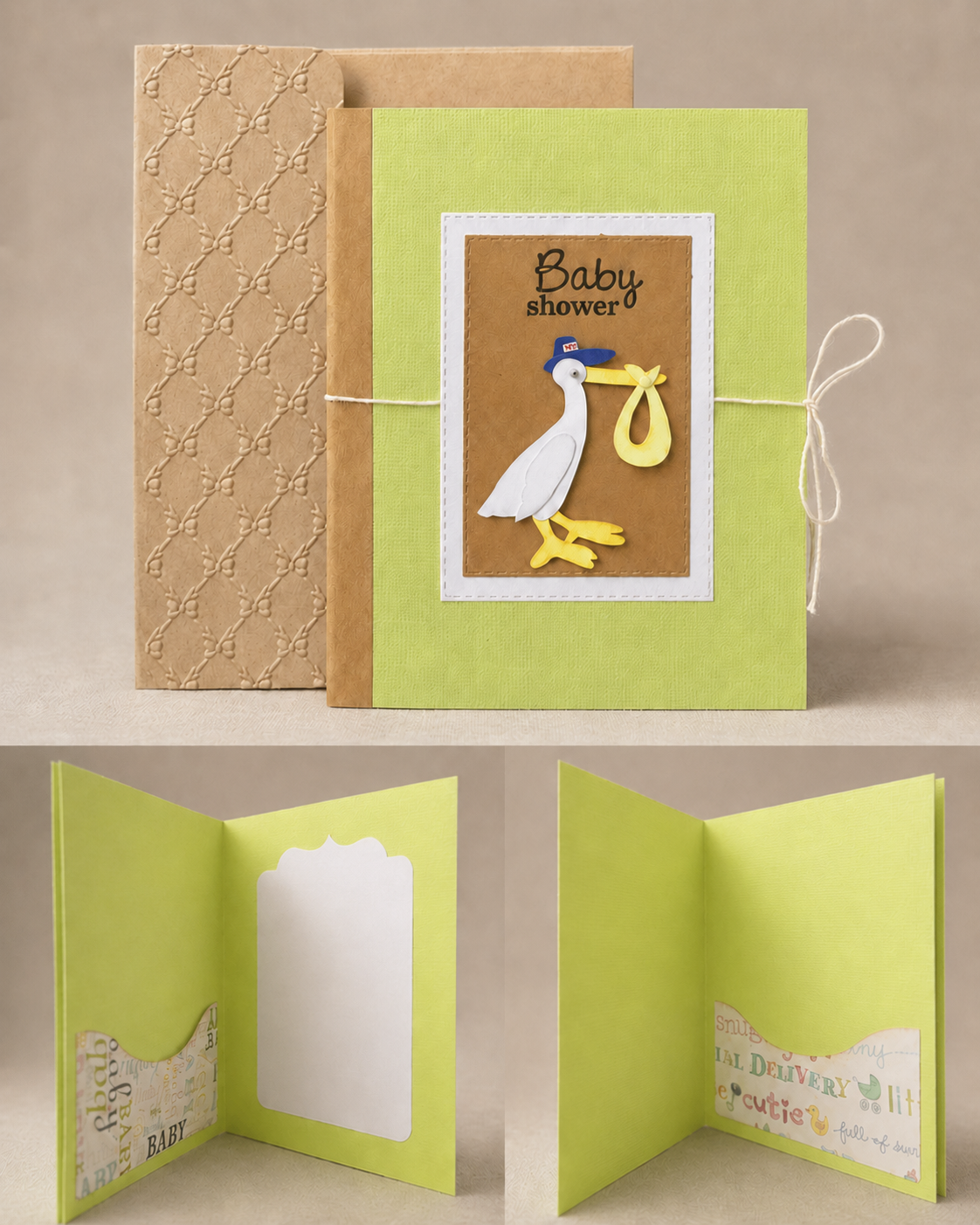 Baby Shower Gift Card Holder Book
